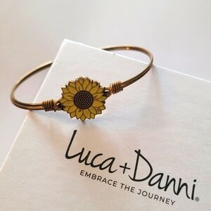 Luca + Danni sunflower bracelet